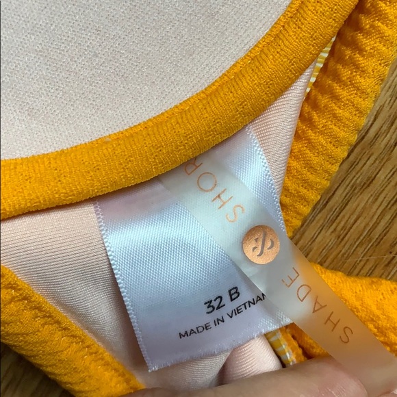 Yellow Bikini Top - Picture 3 of 7